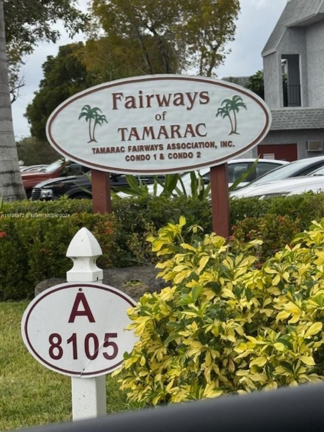 Real estate property located at 8105 61st St A111, Broward, FAIRWAYS OF TAMARAC CONDO, Tamarac, FL