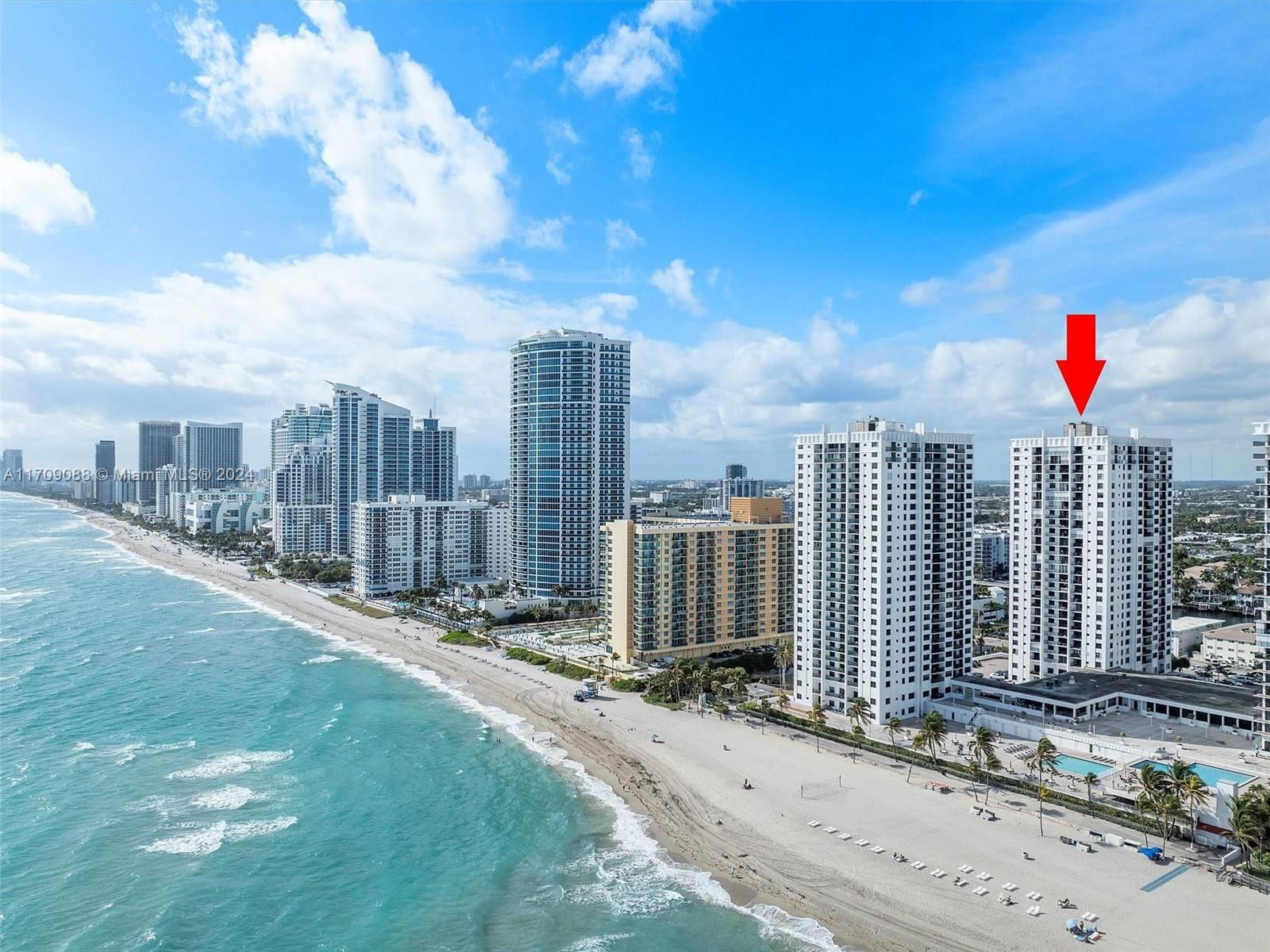 Real estate property located at 2401 Ocean Dr #605, Broward, BRITANNIA AT QUADOMAIN CO, Hollywood, FL