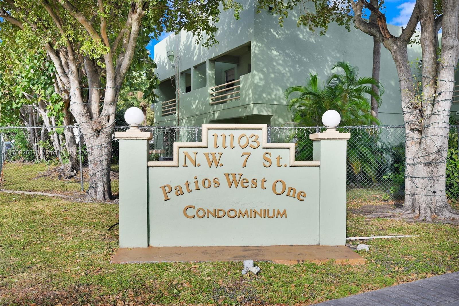 Real estate property located at 11103 7th St #202-2, Miami-Dade, PATIO WEST ONE CONDO, Miami, FL