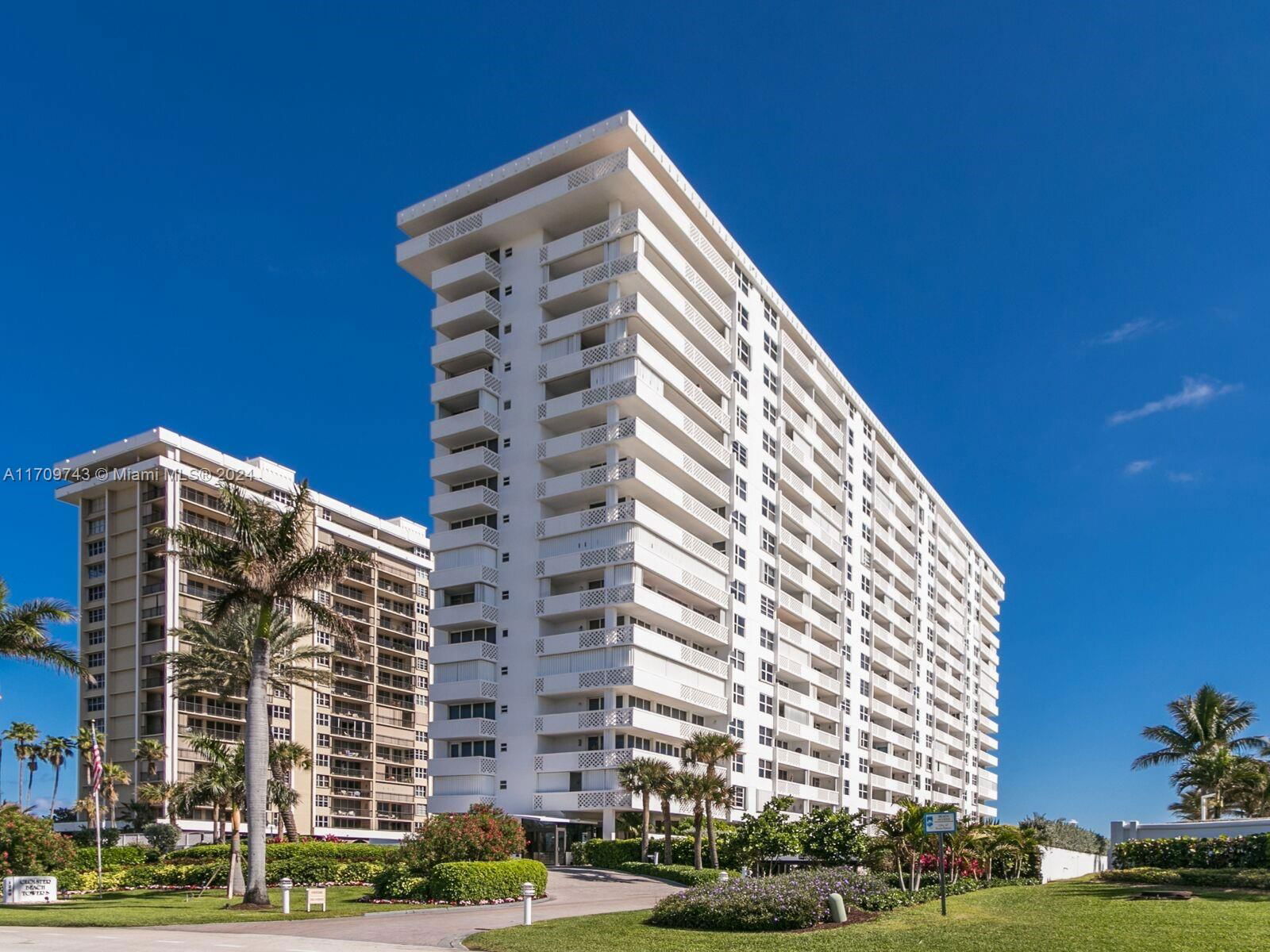 Real estate property located at 1200 Ocean Blvd PHF, Palm Beach, CLOISTER BEACH TOWERS CON, Boca Raton, FL