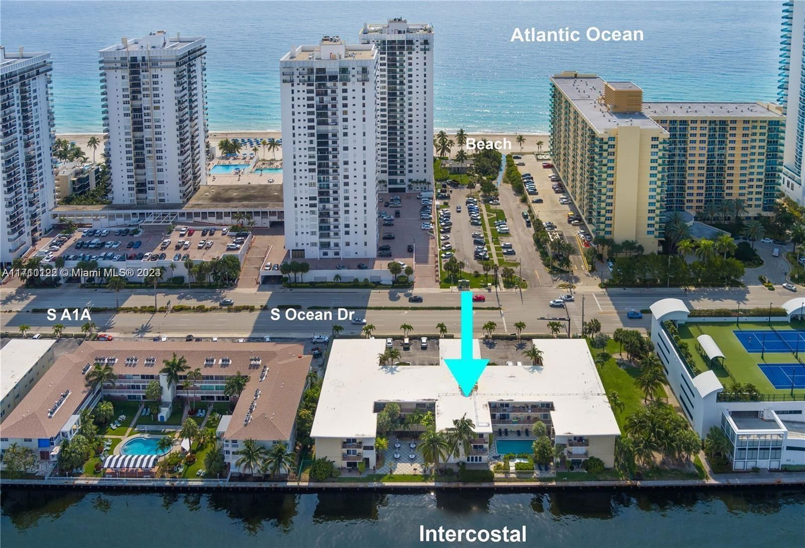 Real estate property located at 2600 Ocean Dr S105, Broward, WATERWAY @ HOLLYWOOD BEAC, Hollywood, FL