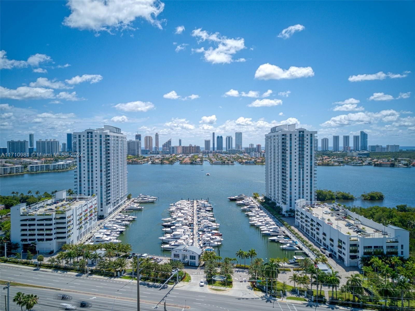 Real estate property located at 17301 Biscayne Blvd #1709, Miami-Dade, MARINA PALMS RESIDENCES N, North Miami Beach, FL