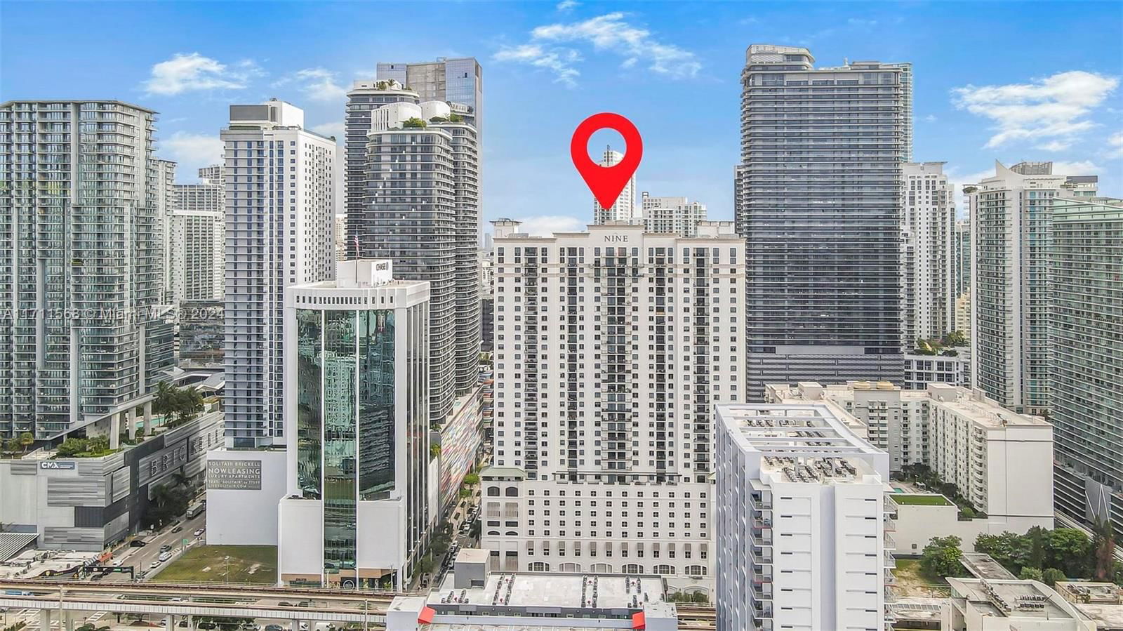 Real estate property located at 999 1st Ave #3015, Miami-Dade, NINE AT MARY BRICKELL, Miami, FL