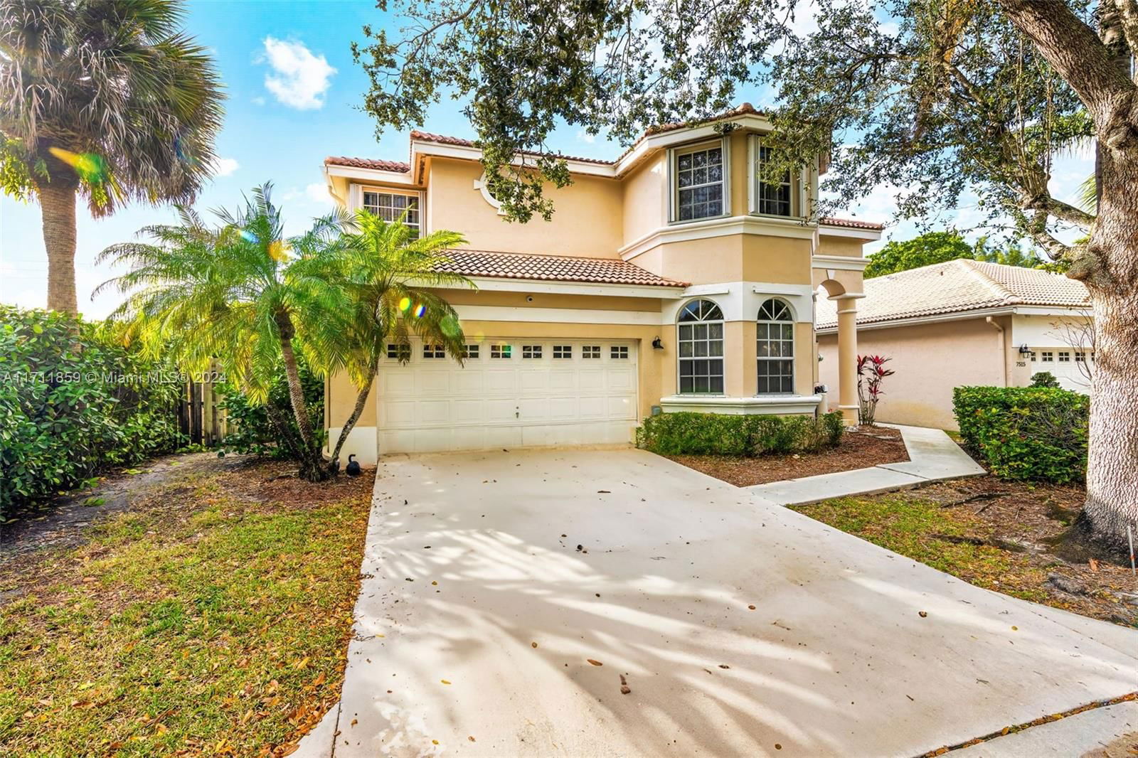 Real estate property located at 7505 71st Ter, Broward, CYPRESS CAY, Parkland, FL