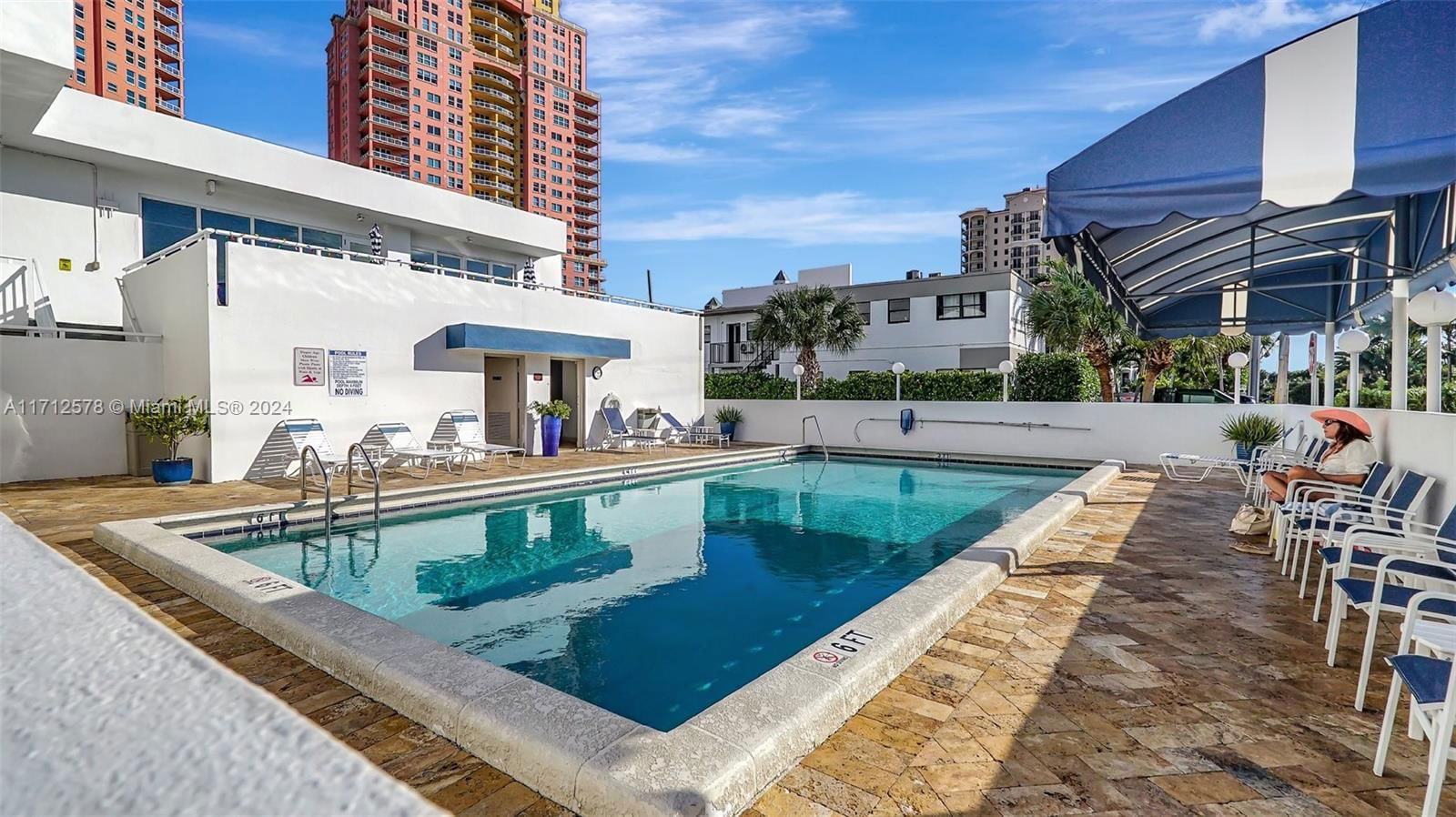 Real estate property located at 2200 33rd Ave #17H, Broward, White Egret Condo, Fort Lauderdale, FL