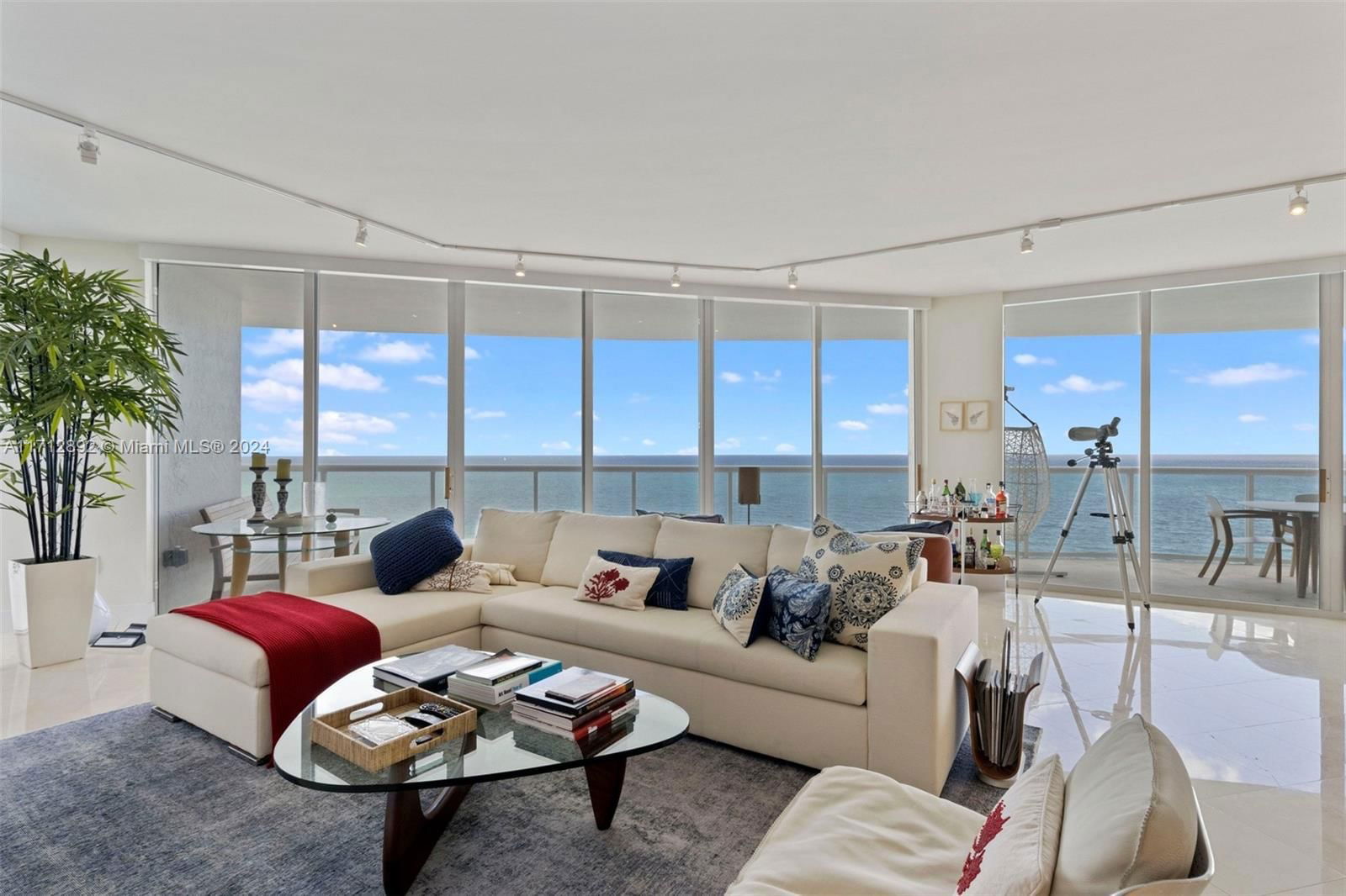 Real estate property located at 18671 Collins Ave #1602, Miami-Dade, Millennium Condo, Sunny Isles Beach, FL