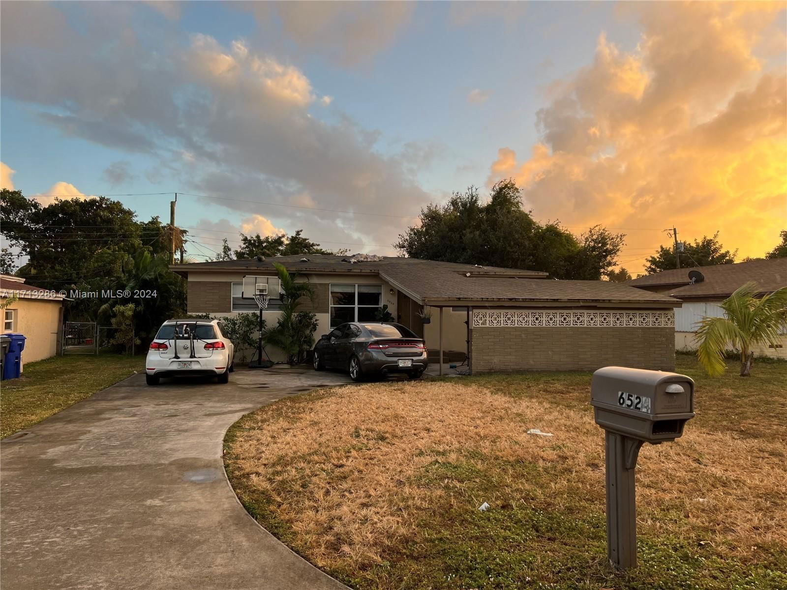 Real estate property located at 6524 Mayo St, Broward, Hollywood Heights Estates, Hollywood, FL