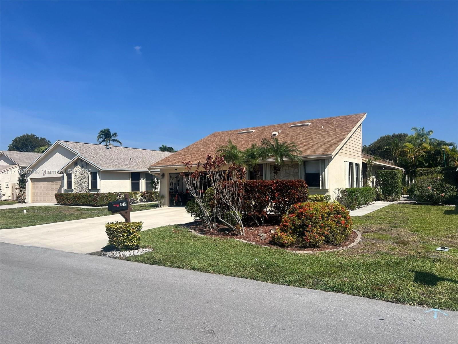 Real estate property located at 2385 14th St, Palm Beach, Rainberry Bay Sec 9, Delray Beach, FL