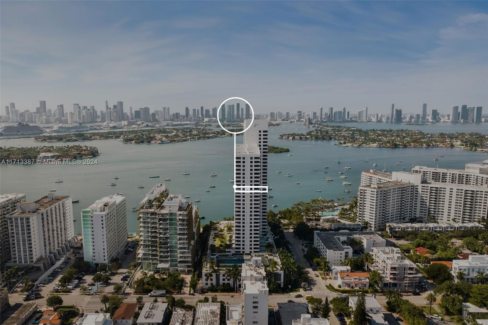 Real estate property located at 1330 West Ave #1813, Miami-Dade, THE WAVERLY AT SOUTH BEAC, Miami Beach, FL