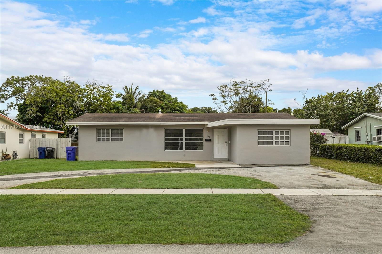 Real estate property located at 1180 Park Dr, Broward, MELROSE PARK SECTION 3, Fort Lauderdale, FL