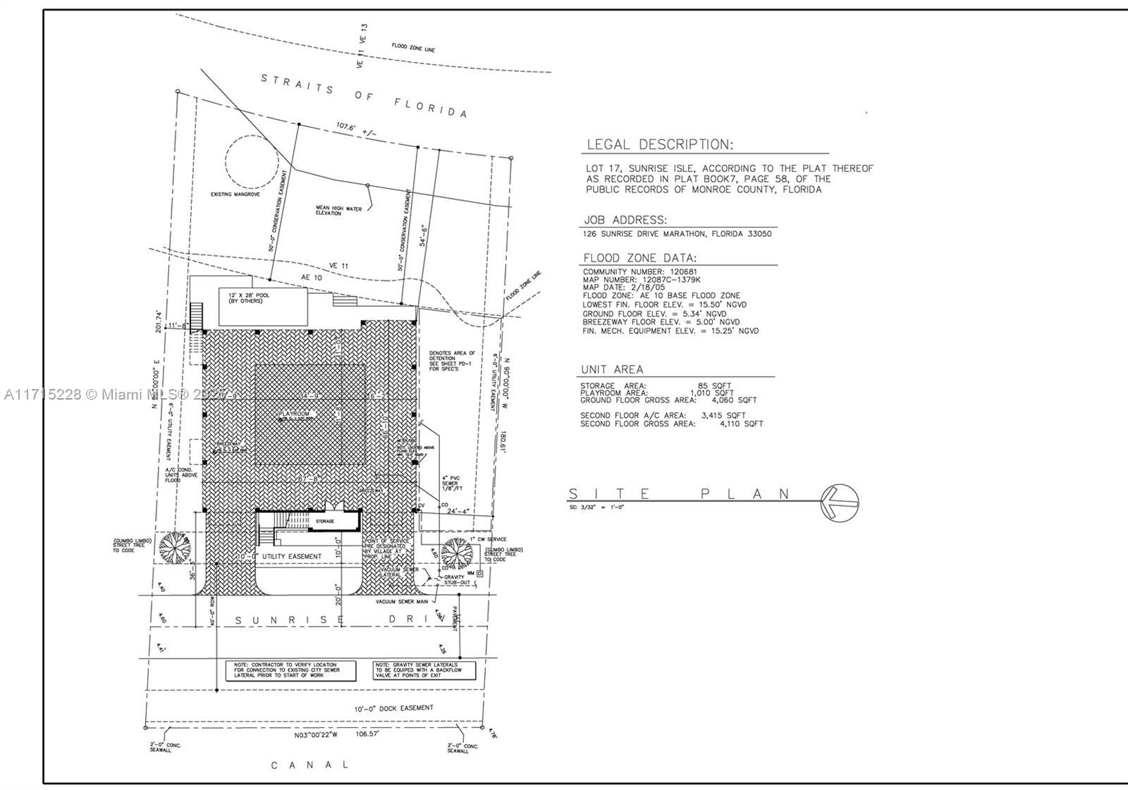 Real estate property located at 126 Sunrise Dr, Monroe, Sunrise Isle, Marathon, FL