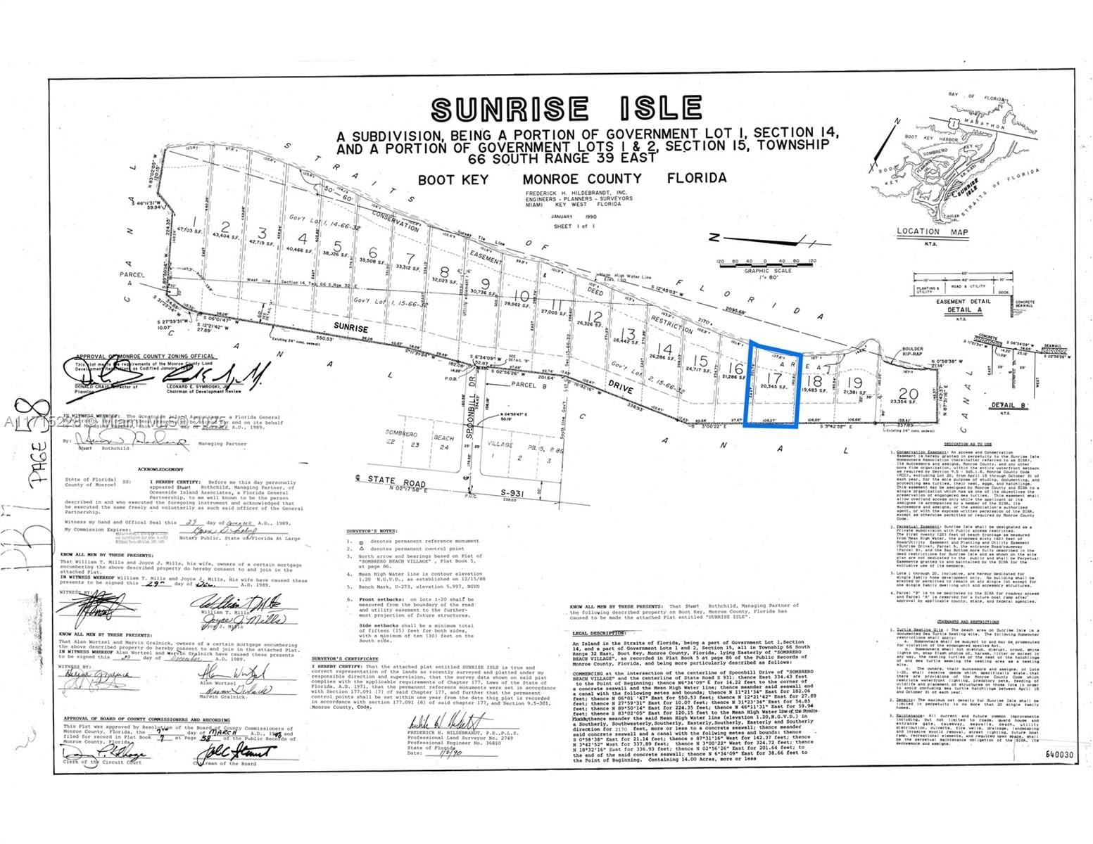 Real estate property located at 126 Sunrise Dr, Monroe, Sunrise Isle, Marathon, FL