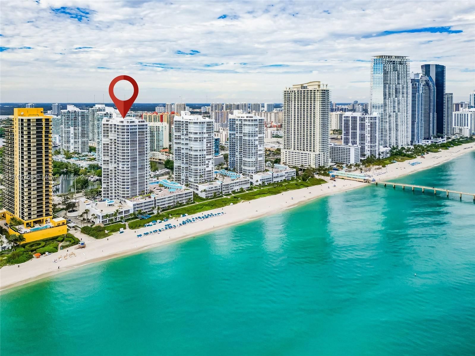 Real estate property located at 16425 Collins Ave #212, Miami-dade, Oceania I Condo, Sunny Isles Beach, FL