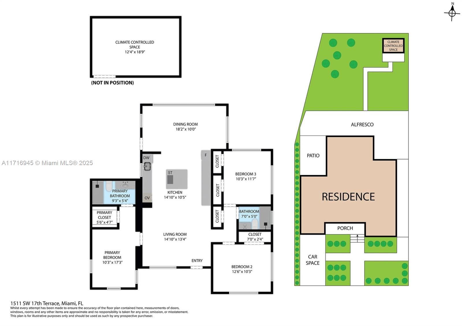 Real estate property located at 1511 17th Ter, Miami-dade, Seville, Miami, FL