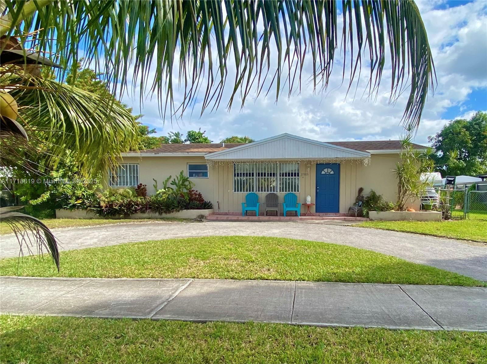 Real estate property located at 27905 132nd Ave, Miami-Dade, PINEWOOD MANOR, Homestead, FL