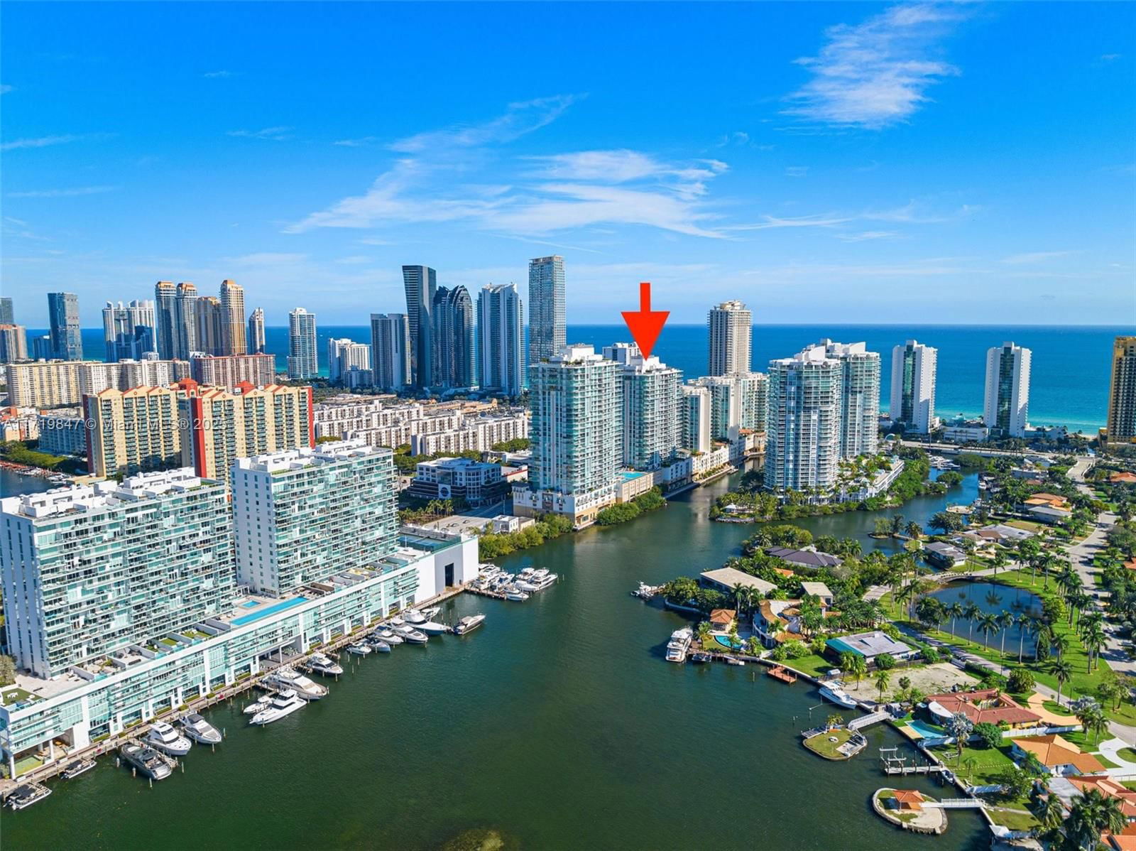 Real estate property located at 300 Sunny Isles Blvd #4-705, Miami-dade, Parque Towers Condo, Sunny Isles Beach, FL