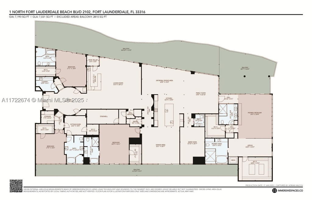 Real estate property located at 1 Fort Lauderdale Beach Blvd #2102, Broward, Ritz-carlton, Fort Lauderdale, FL
