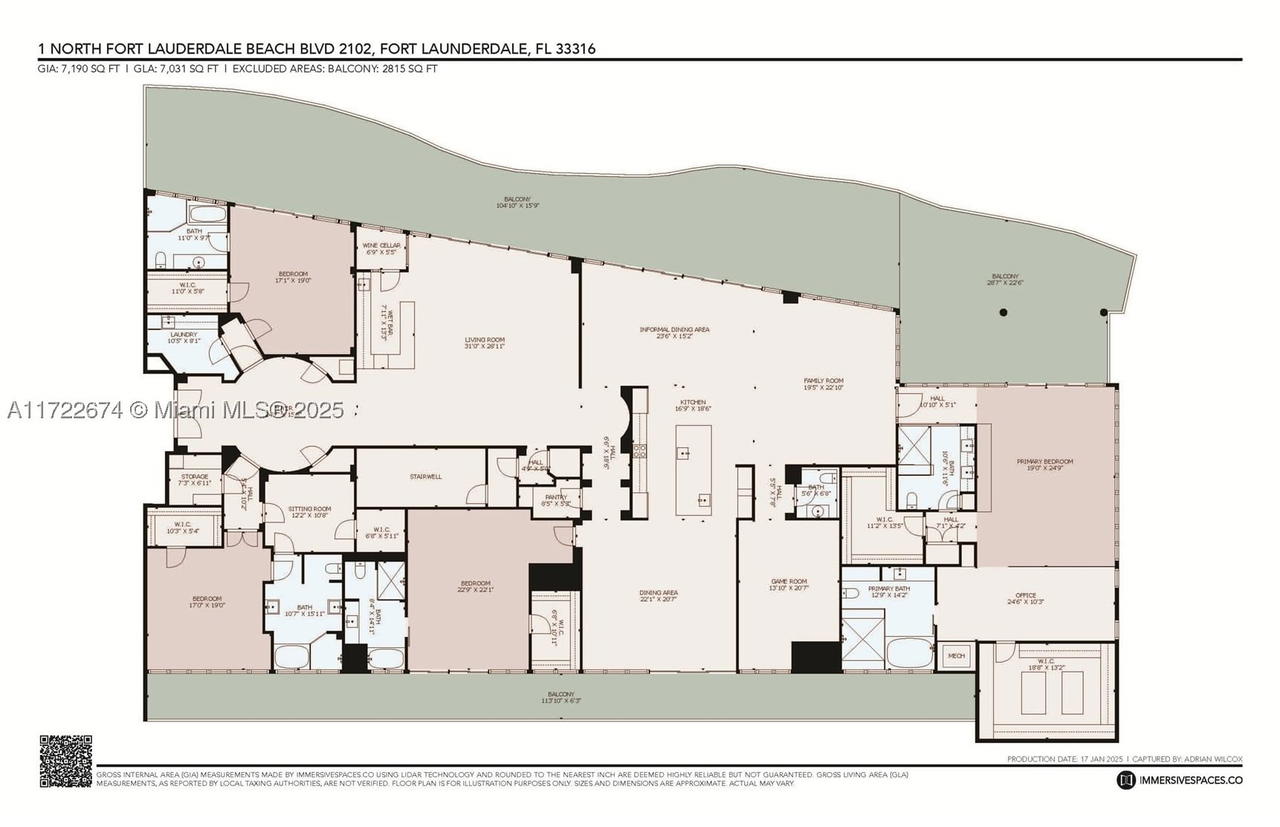 Real estate property located at 1 Fort Lauderdale Beach Blvd #2102, Broward, Ritz-carlton, Fort Lauderdale, FL