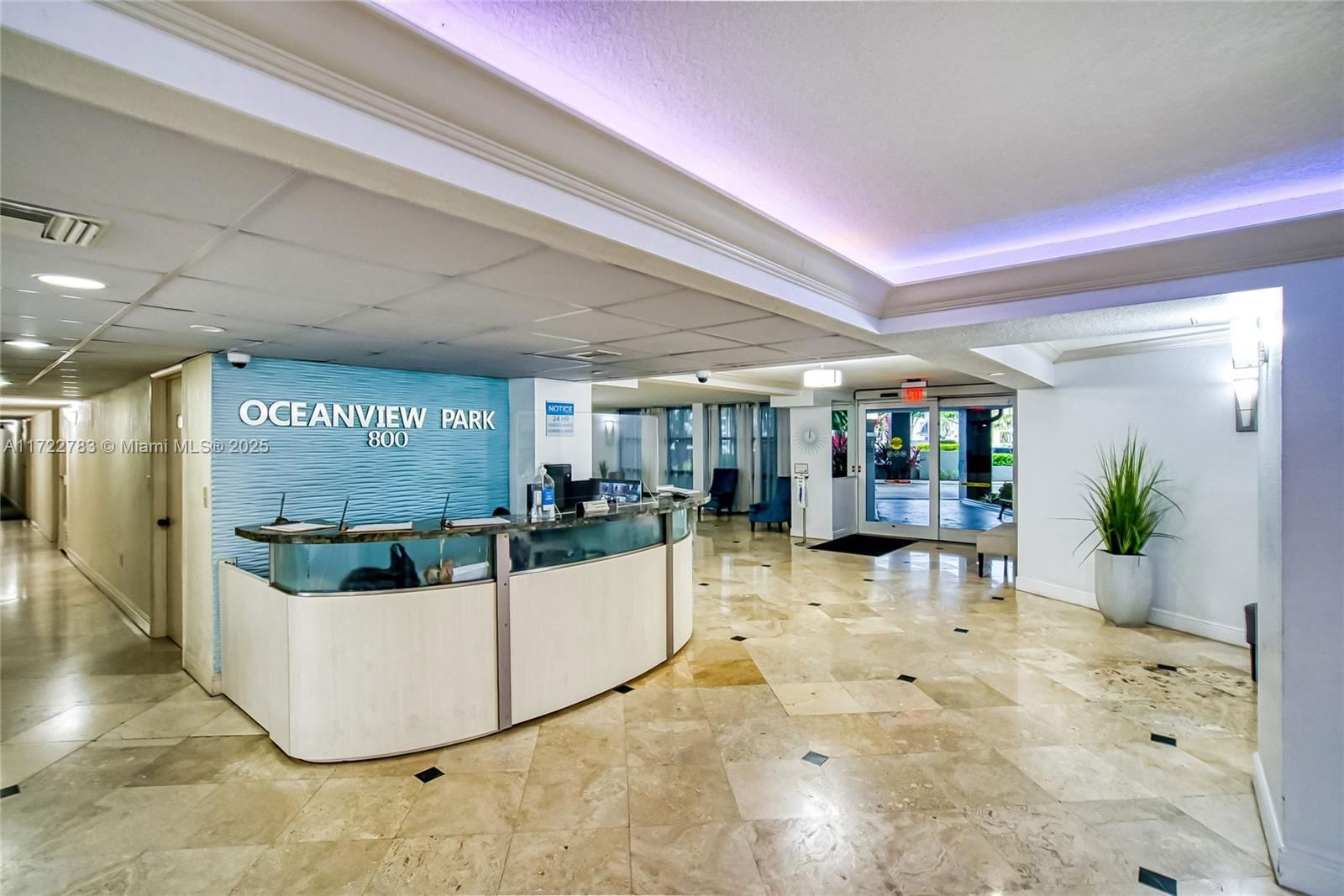 Real estate property located at 800 Parkview Dr #316, Broward, Oceanview Park Condo, Hallandale Beach, FL
