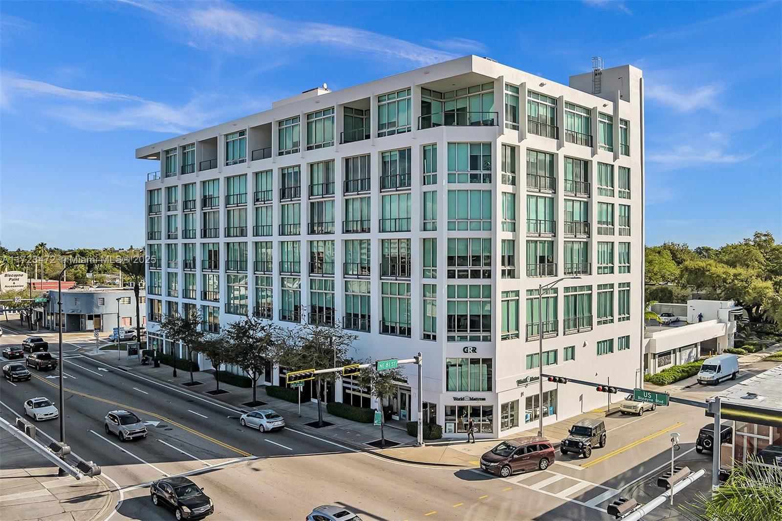 Real estate property located at , Miami-dade, The Bank Condo, Miami, FL