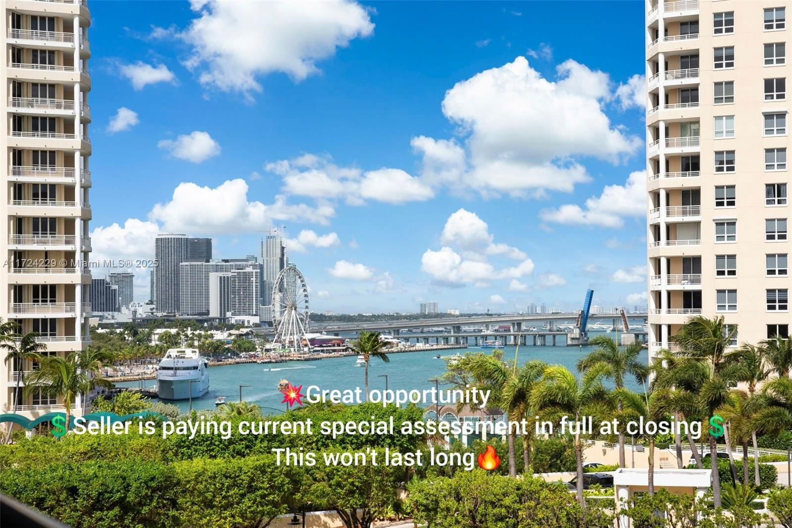 Real estate property located at 540 Brickell Key Dr #906, Miami-dade, Brickell Key Ii Condo, Miami, FL