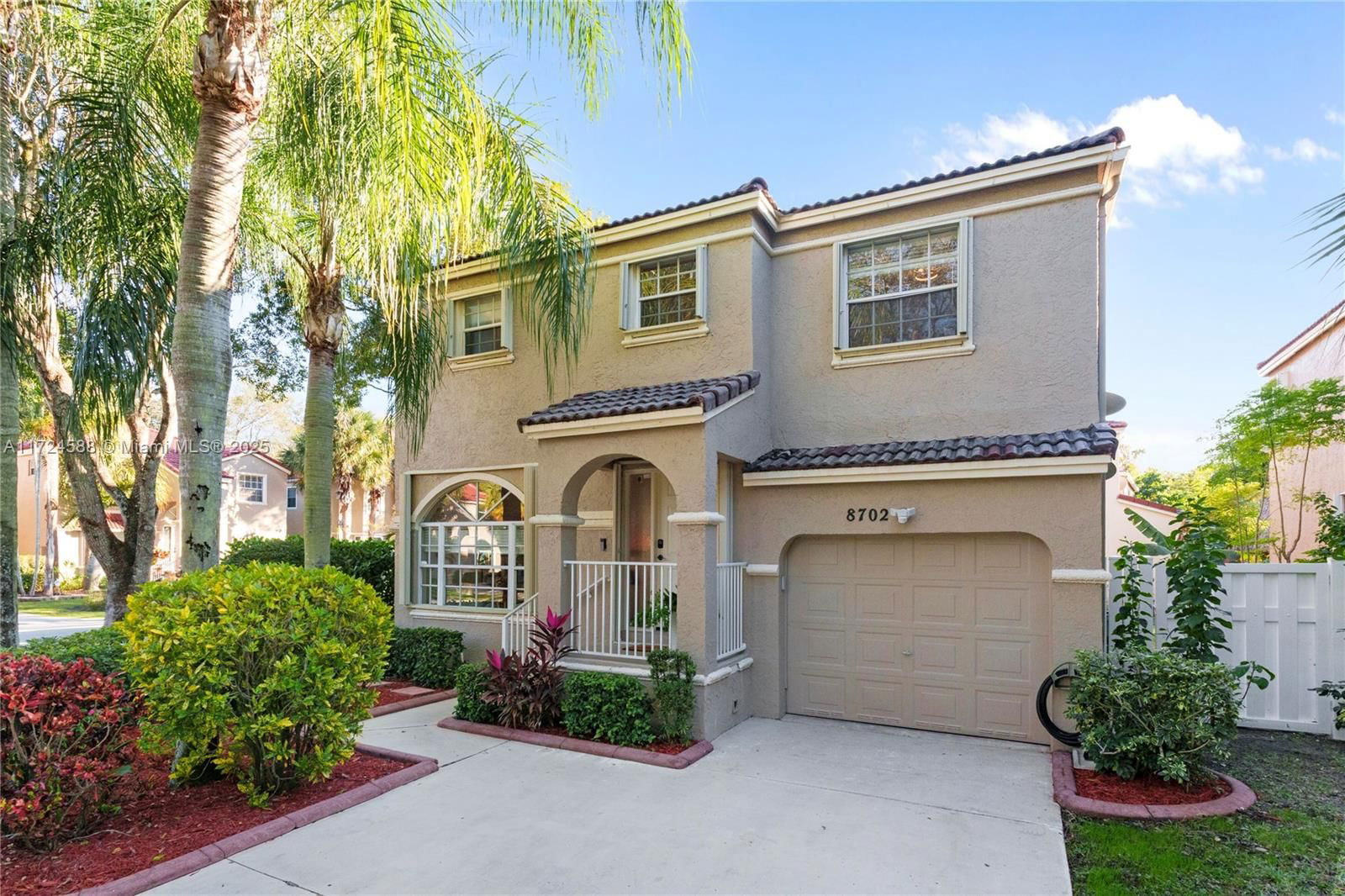 Real estate property located at 8702 5th Pl, Broward, Ramblewood South, Coral Springs, FL