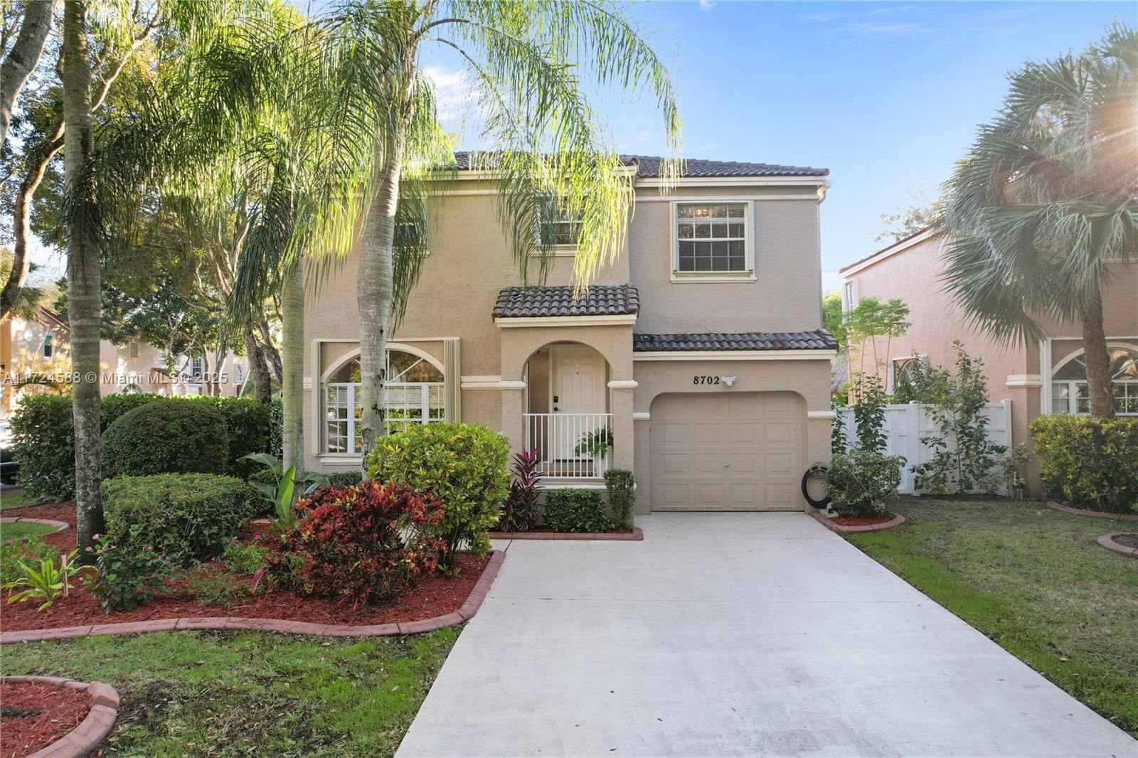 Real estate property located at 8702 5th Pl, Broward, Ramblewood South, Coral Springs, FL