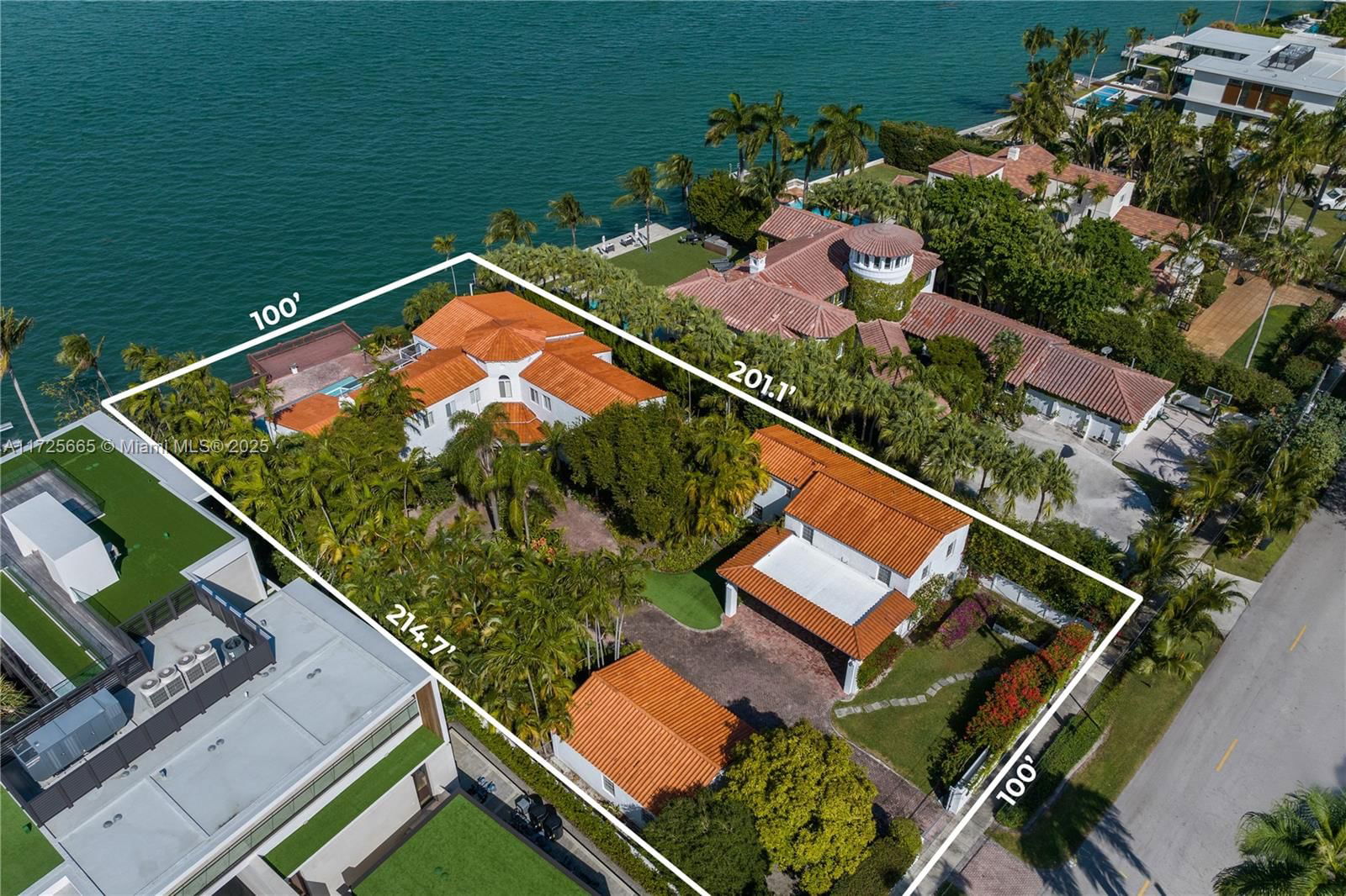 Real estate property located at 4744 Bay Rd, Miami-Dade, NAUTILUS SUB, Miami Beach, FL