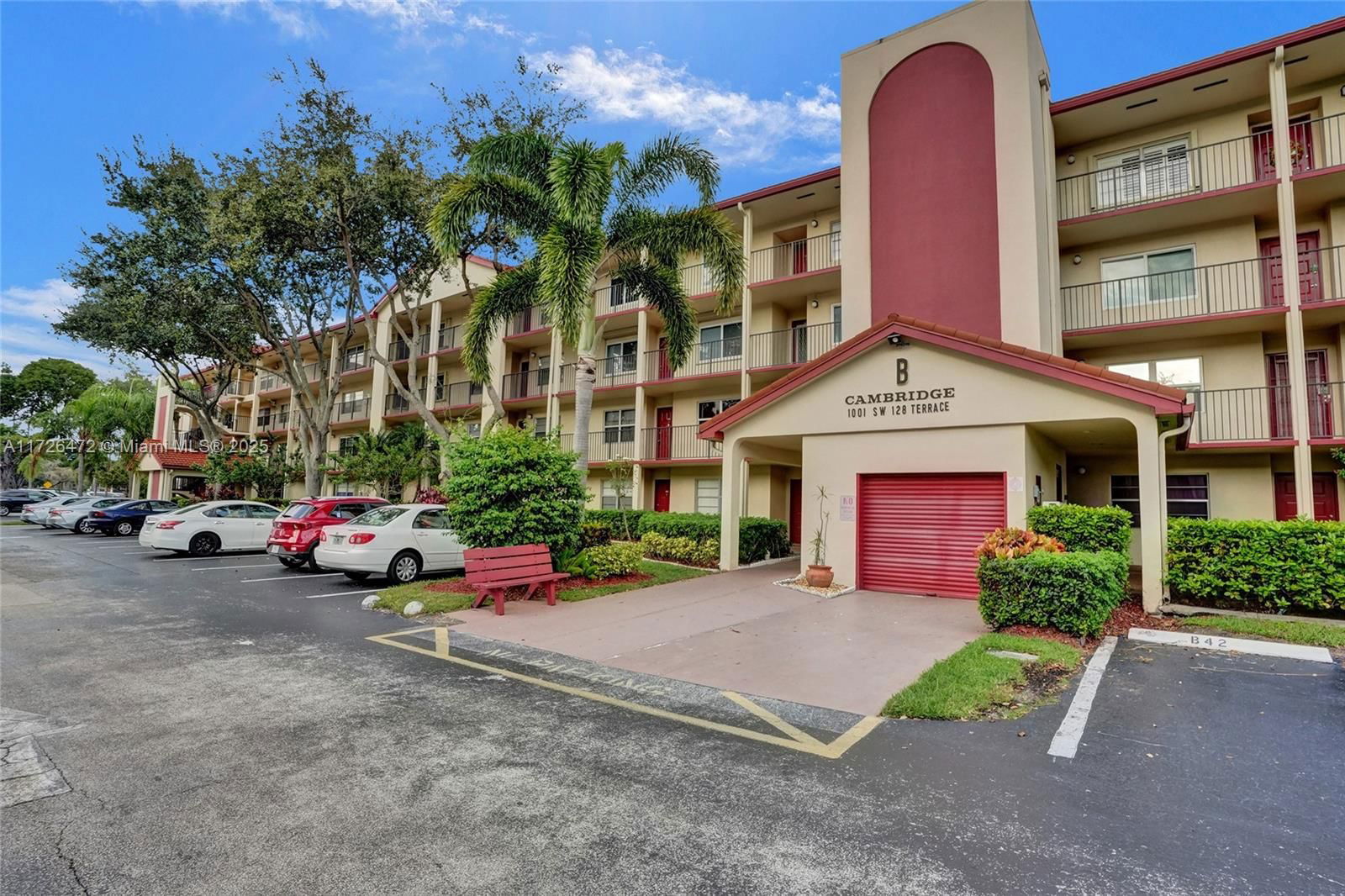 Real estate property located at 1001 128th Ter #207B, Broward, Cambridge At Century, Pembroke Pines, FL