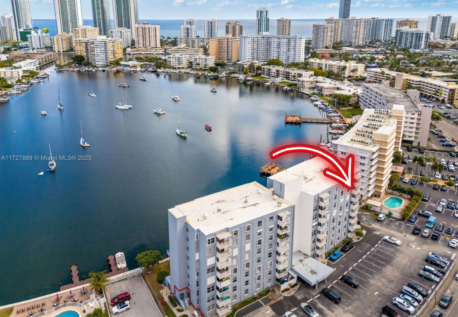 Real estate property located at 430 Golden Isles Dr #707, Broward, Golden Isles Yacht Club Co, Hallandale Beach, FL