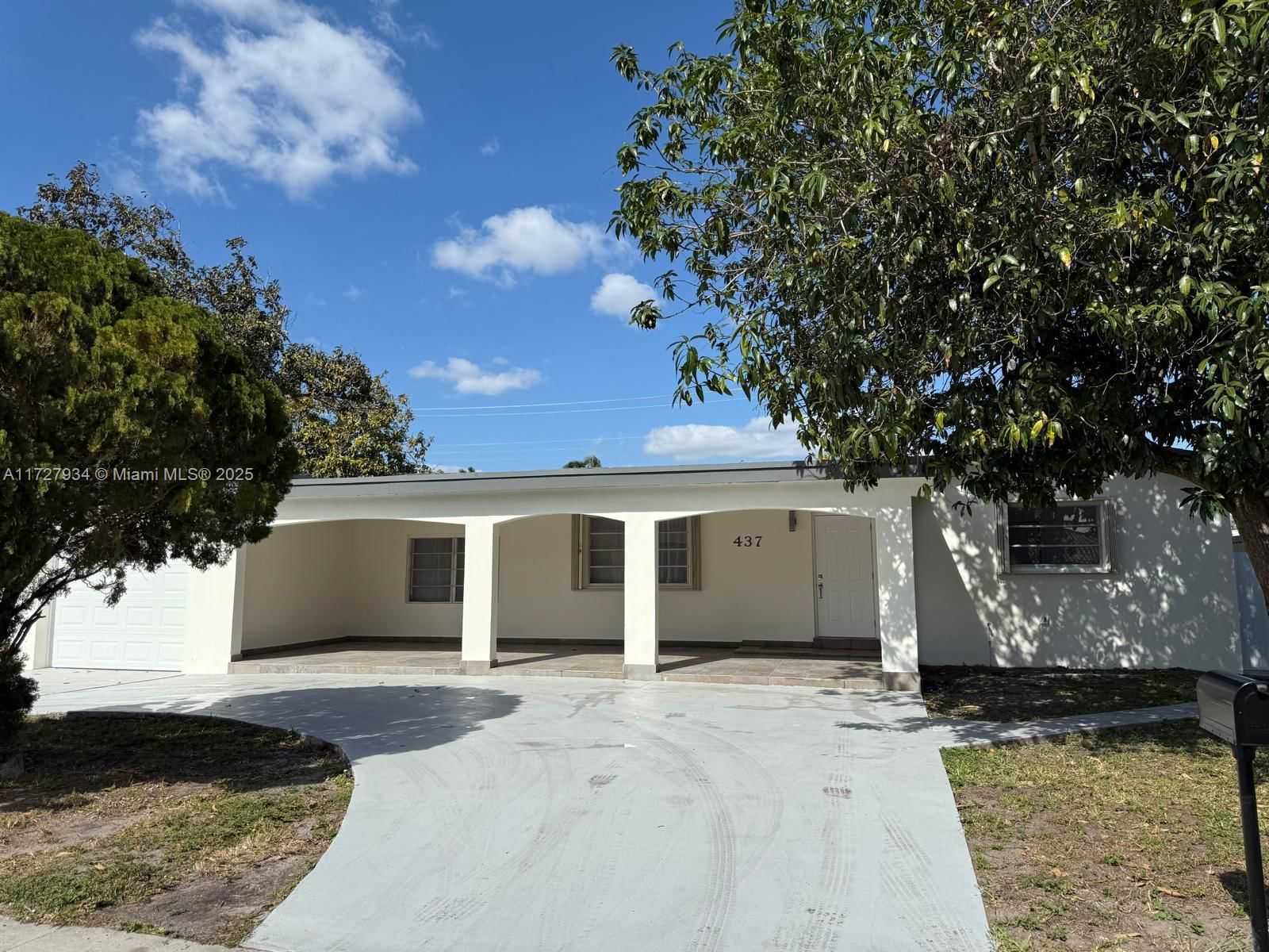 Real estate property located at 437 76th St, Miami-dade, Douglas Ests 1st Addn, Hialeah, FL