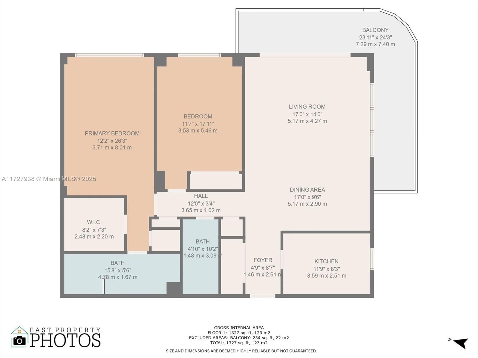 Real estate property located at 3800 Ocean Dr #712A, Broward, Hallmark Of Hollywood Con, Hollywood, FL