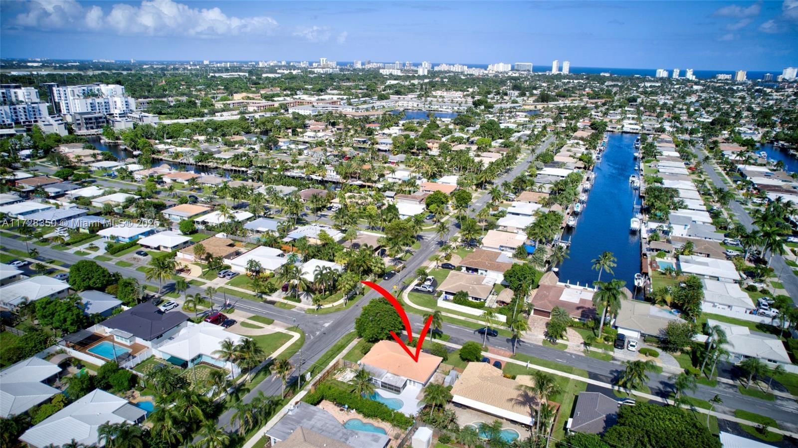 Real estate property located at 301 1st Ter, Broward, Garden Isles Sec One, Pompano Beach, FL