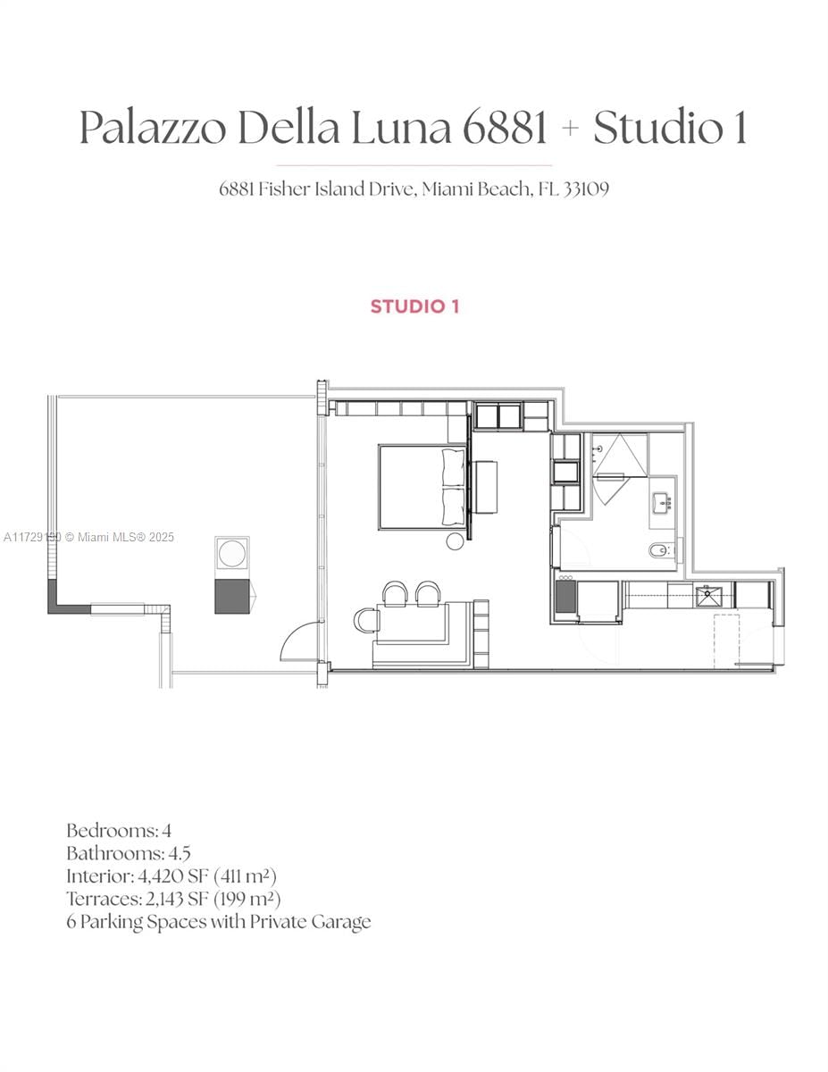 Real estate property located at 6800 Fisher Island Dr #6881, Miami-dade, Palazzo Del Sol/della Lun, Miami Beach, FL