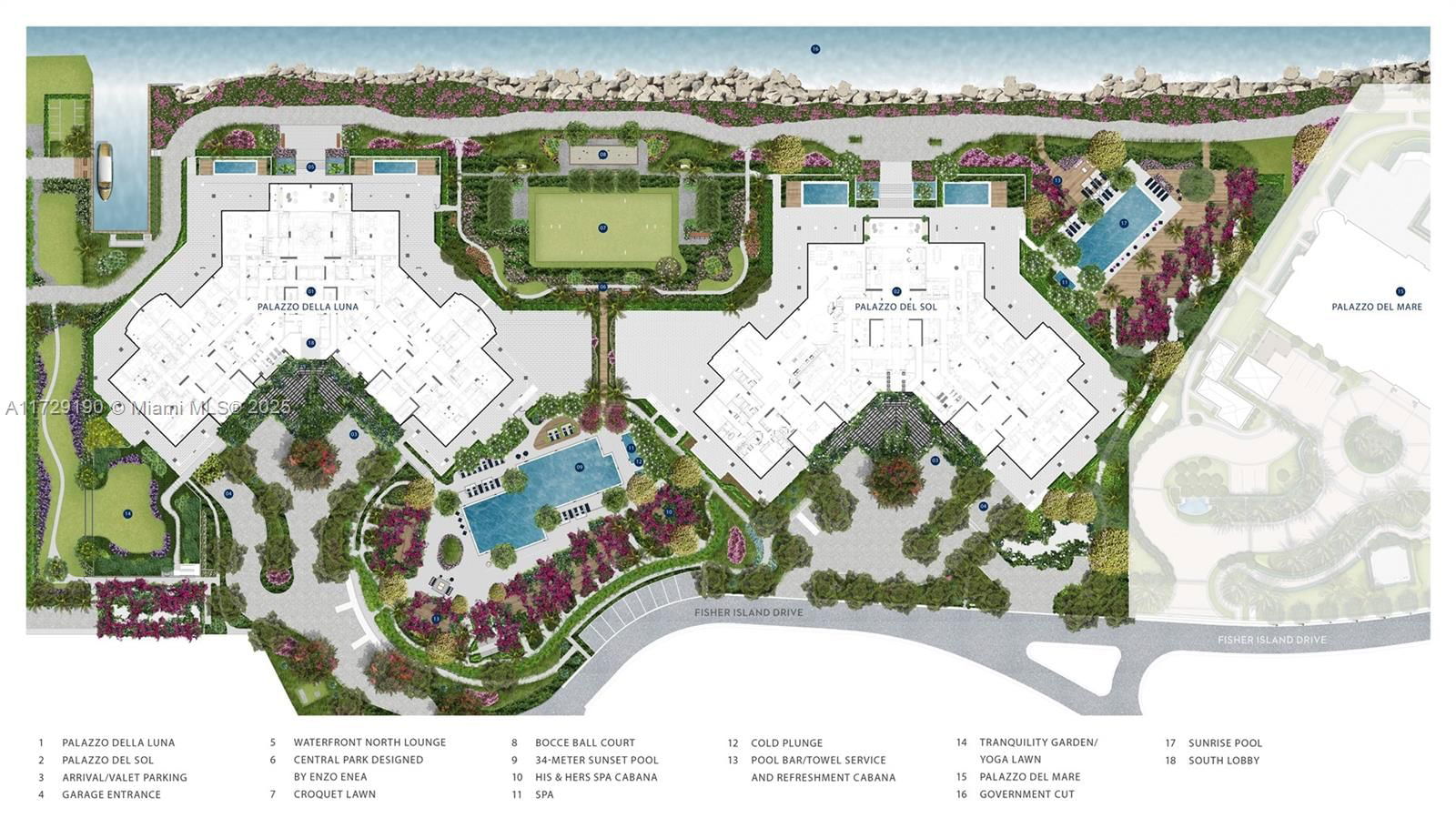 Real estate property located at 6800 Fisher Island Dr #6881, Miami-dade, Palazzo Del Sol/della Lun, Miami Beach, FL