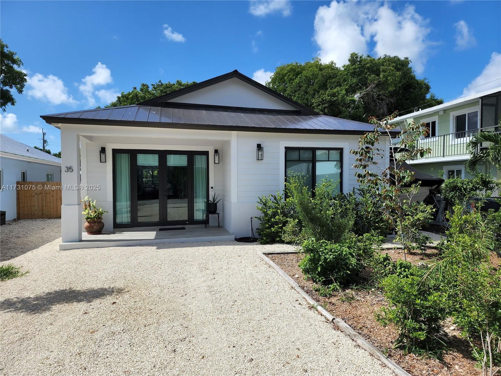 Real estate property located at 35 Bass Ave., Monroe, Largo Sound Park, Key Largo, FL