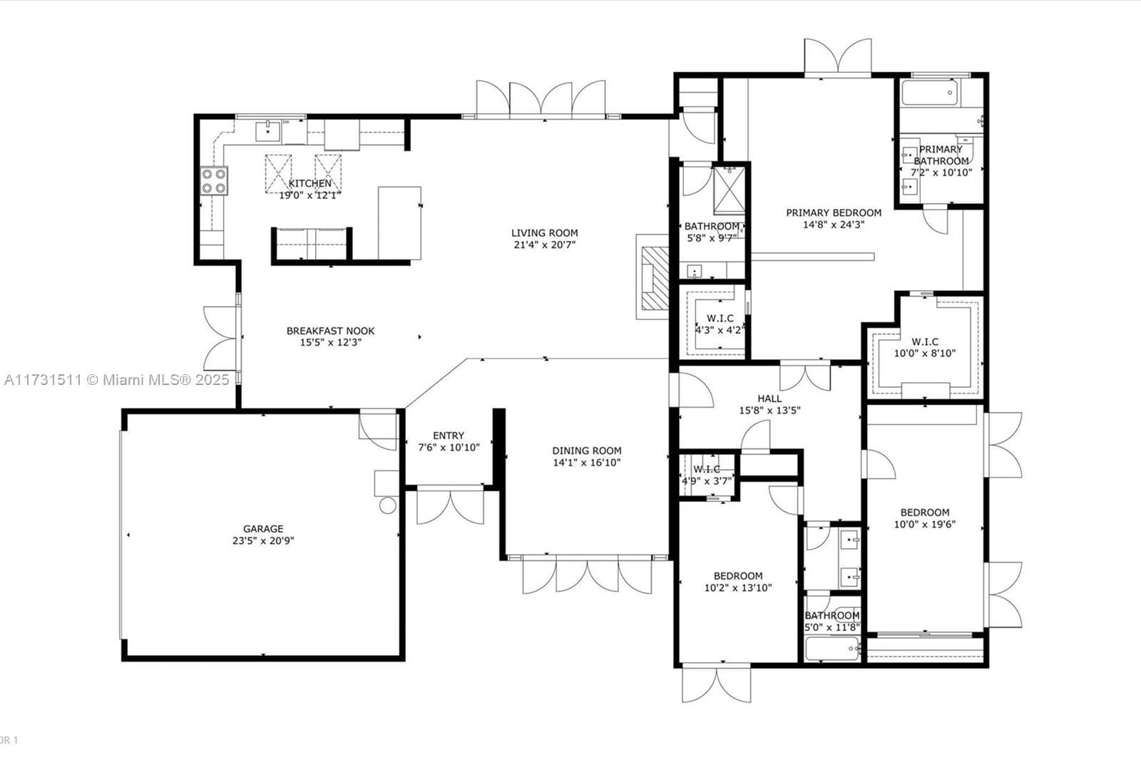 Real estate property located at 17725 86th Ave, Miami-dade, Richard Estates, Palmetto Bay, FL