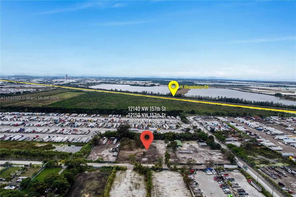 Real estate property located at 12140 NW 157th street, Miami-dade, Fla Fruit Land Co Sub, Hialeah, FL