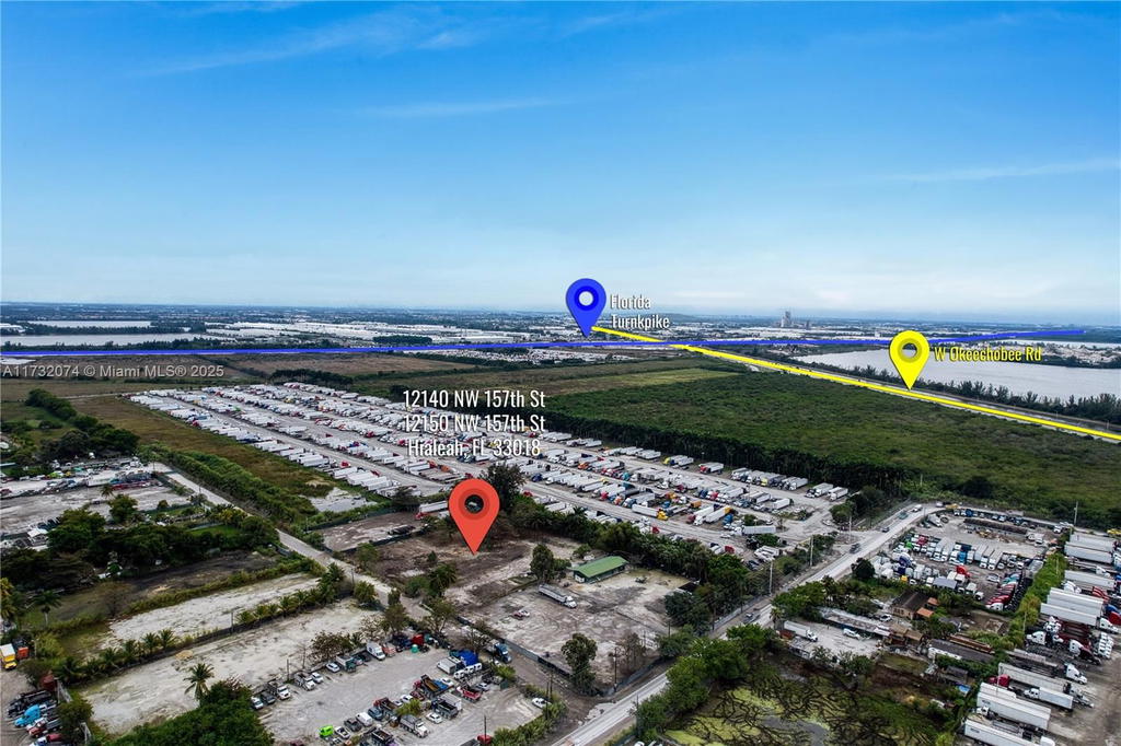 Real estate property located at 12150 NW 157th st, Miami-dade, Fla Fruit Land Co Sub, Hialeah, FL