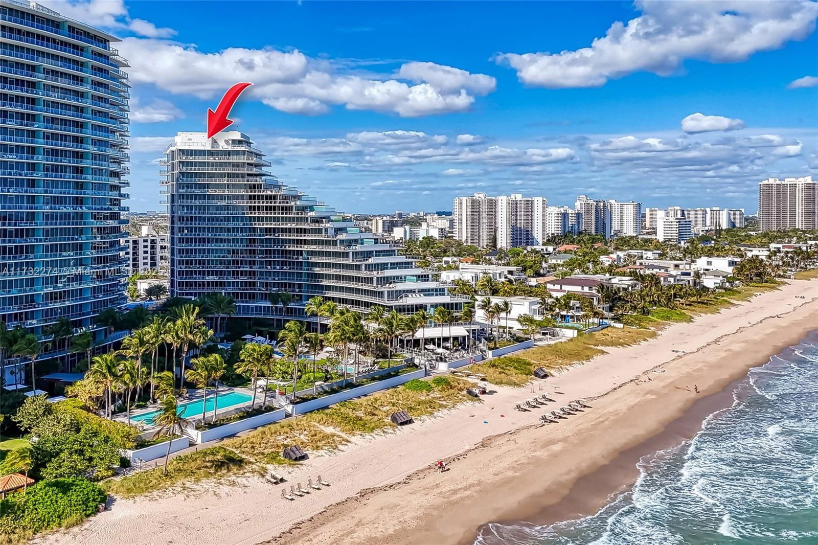 Real estate property located at 2200 Ocean Blvd N401, Broward, Auberge Beach, Fort Lauderdale, FL