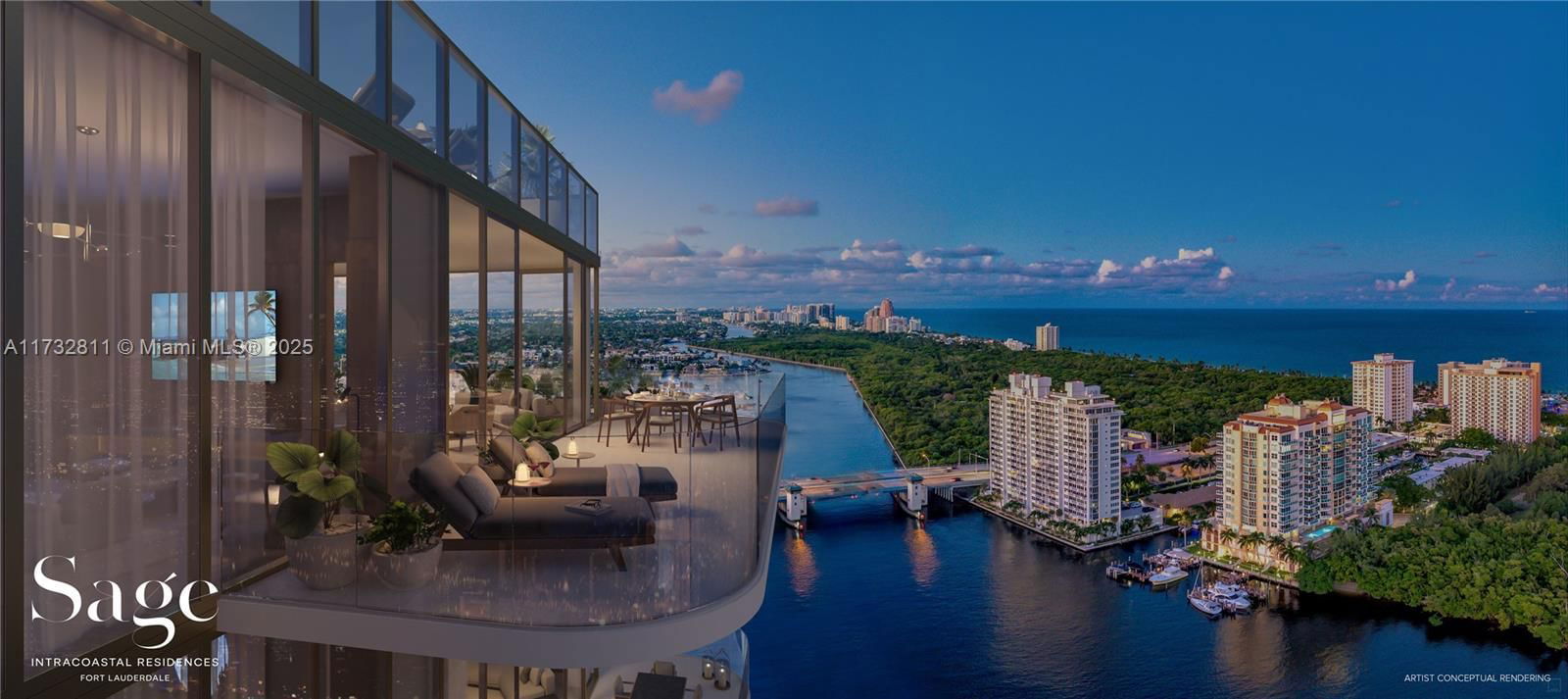 Real estate property located at 900 Intracoastal Drive #2501, Broward, Sunrise Intracoastal, Fort Lauderdale, FL