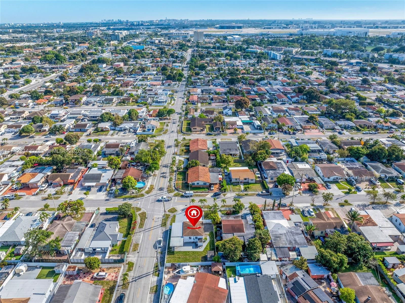 Real estate property located at 691 4th St, Miami-dade, Flamingo Manor, Hialeah, FL