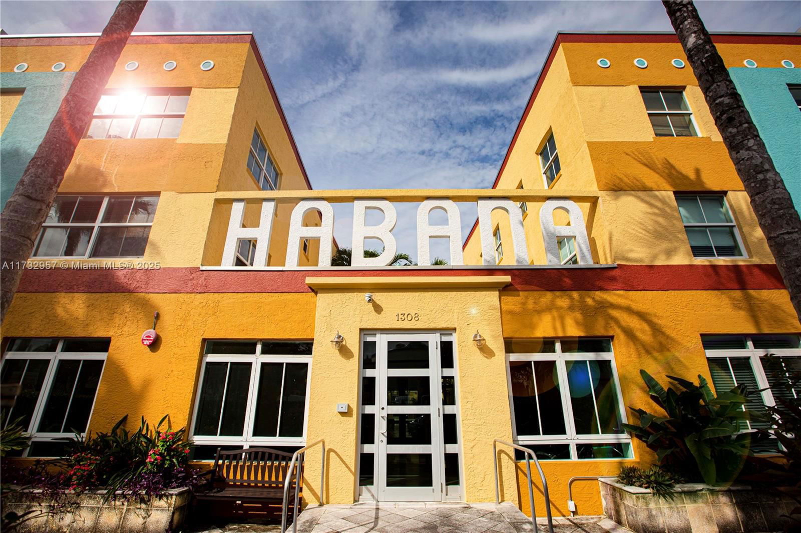 Real estate property located at 1308 Drexel Ave #104, Miami-dade, The Habana Condo, Miami Beach, FL