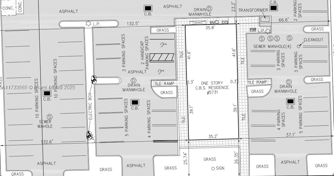 Real estate property located at 5731 36th St, Miami-dade, Fla Fruit Land Co, Virginia Gardens, FL