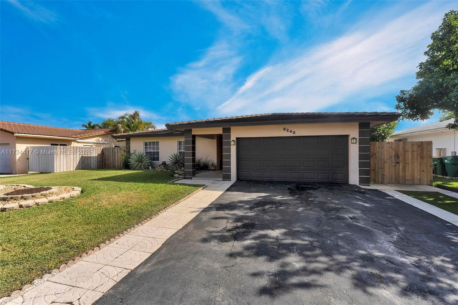 Real estate property located at 8240 68th Ave, Broward, Sunflower, Tamarac, FL