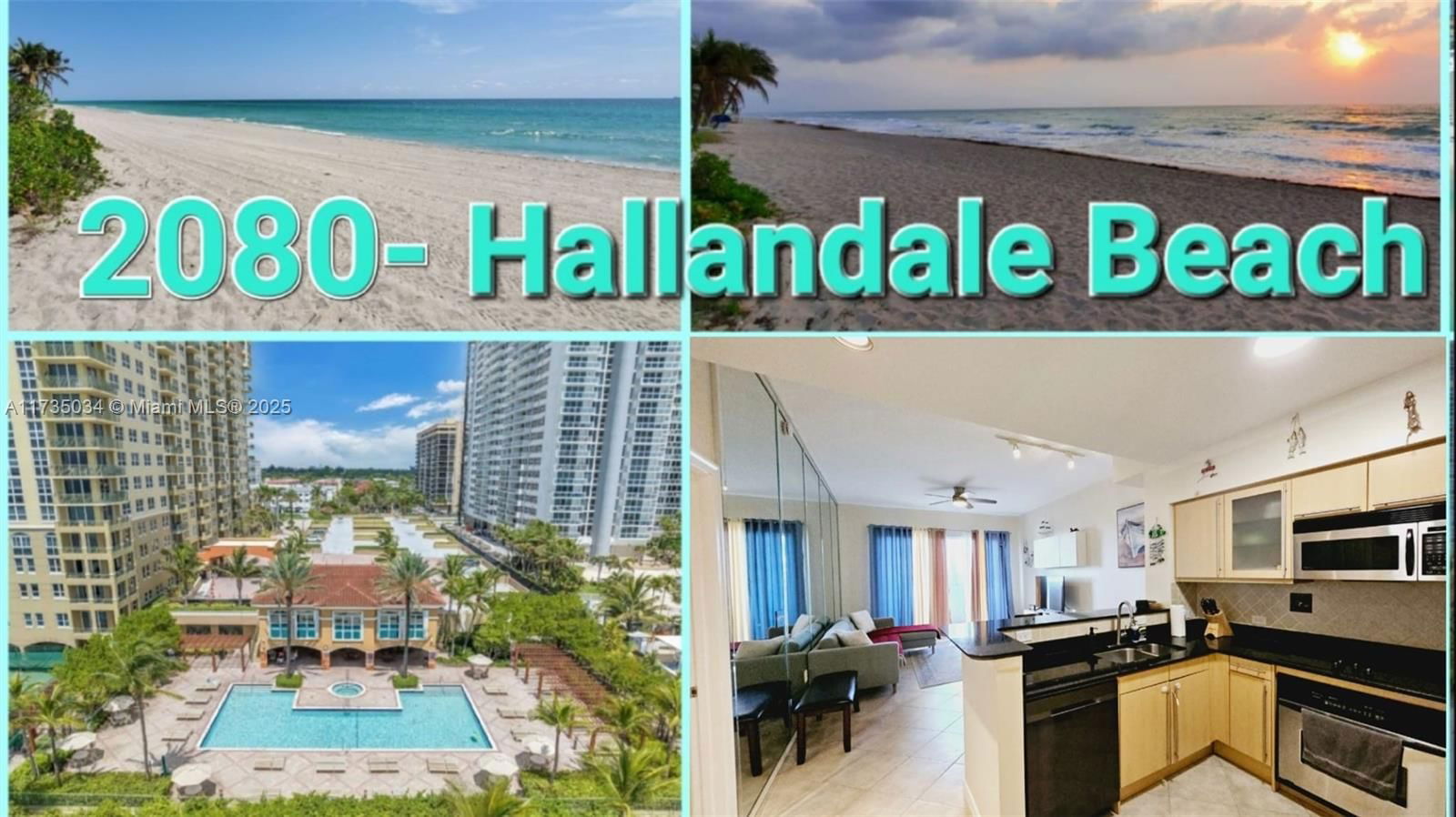 Real estate property located at 2080 Ocean Dr #104, Broward, 2080 Ocean Drive Condo, Hallandale Beach, FL