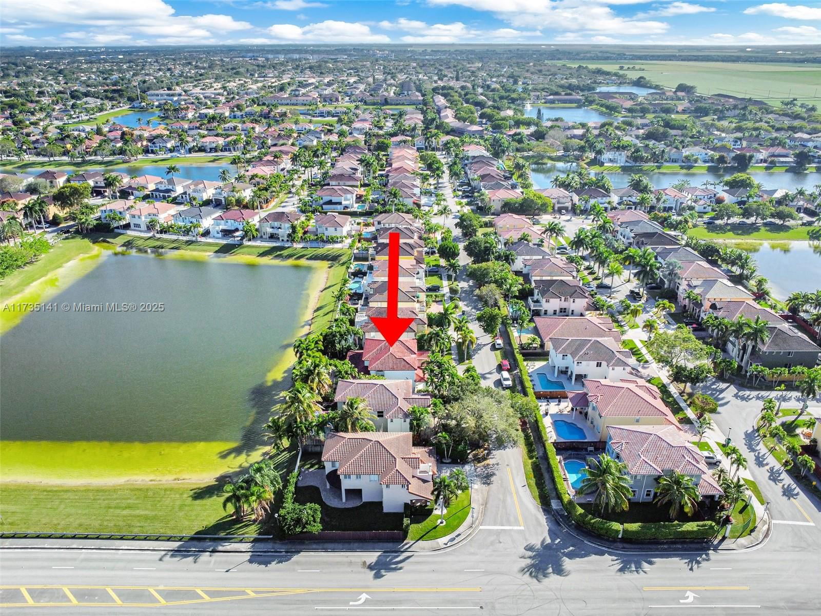 Real estate property located at 6445 164th Ave, Miami-dade, Crestview Lakes, Miami, FL