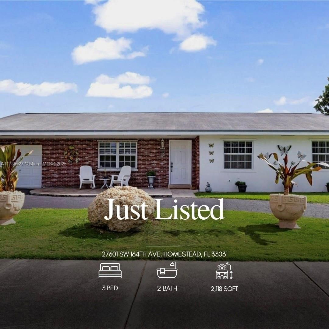 Real estate property located at 27601 164th Ave, Miami-dade, Universal Estates South A, Homestead, FL