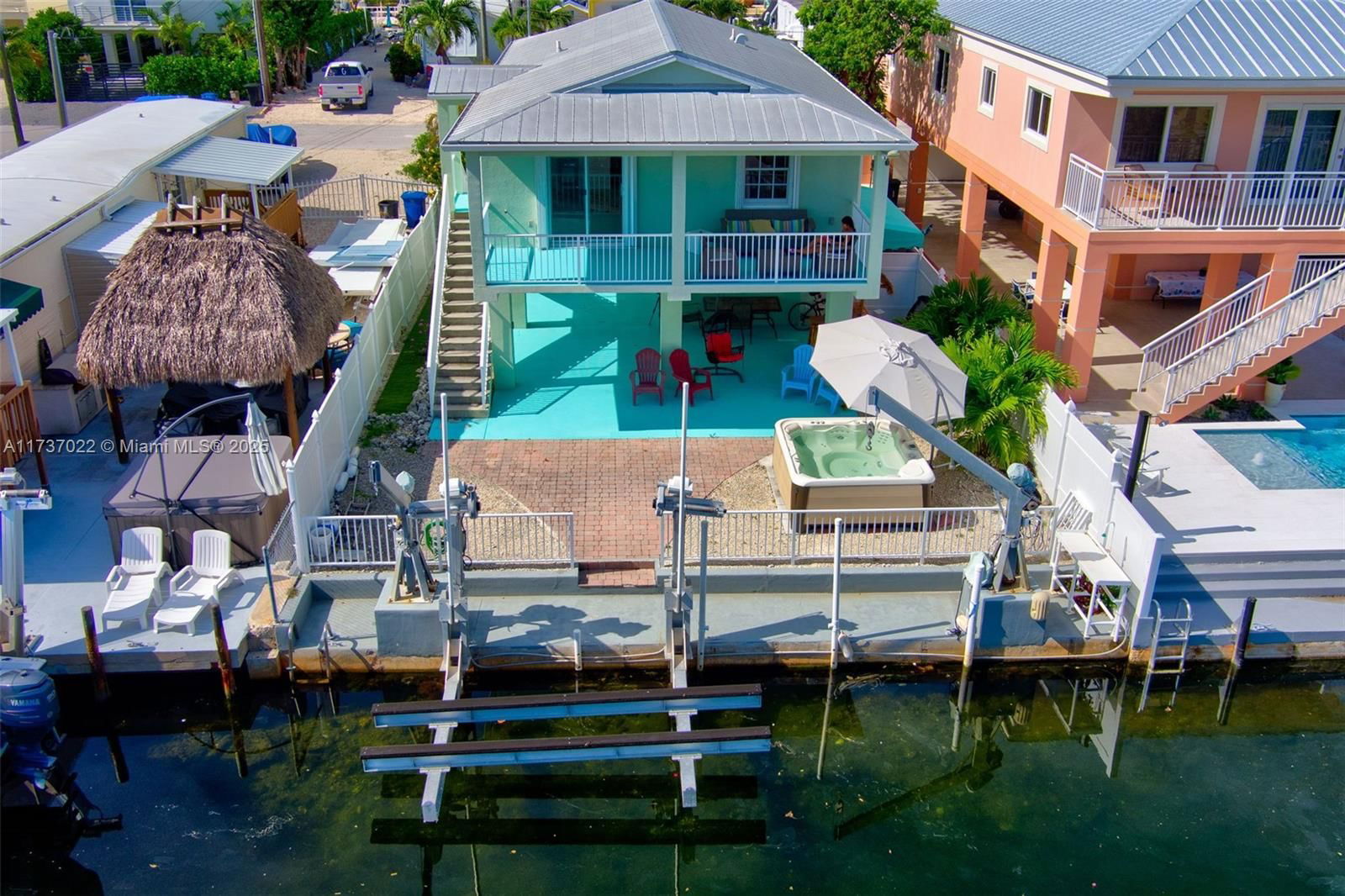 Real estate property located at 621 Santa Anita Ln, Monroe, Cross Key Waterways Est S, Key Largo, FL