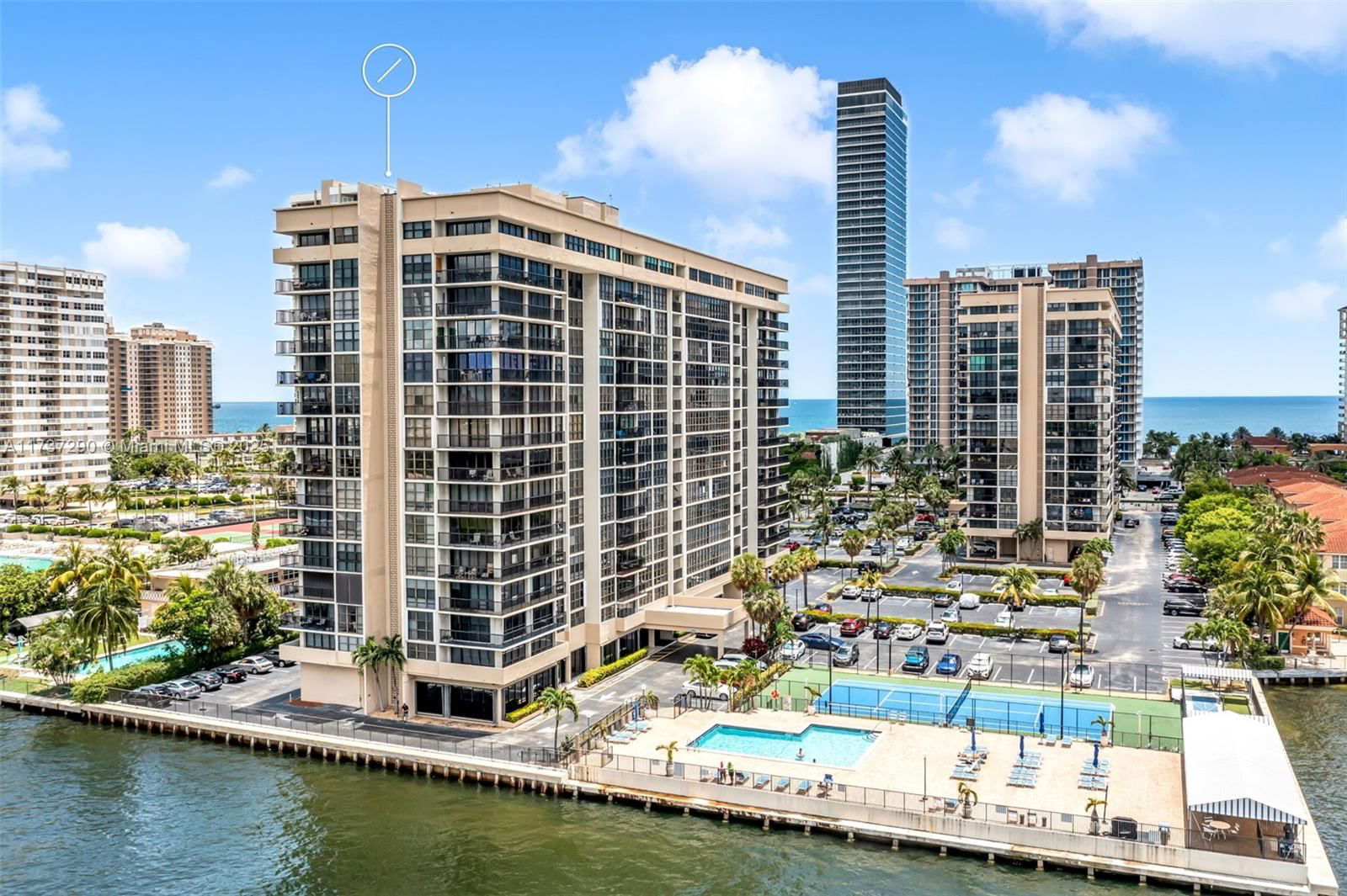 Real estate property located at 2017 Ocean Dr #709, Broward, Avant Garde Condo, Hallandale Beach, FL